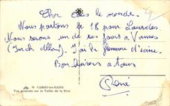 CPA Cambo les Bains View on the Valley of Nive