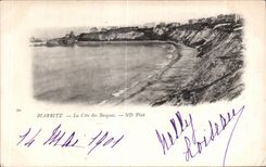 CPA Biarritz La Cote des Basque 