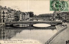 CPA Bayonne Les Ponts de la Nive