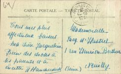 CPA Behobie Island of the Pheasants Memorial