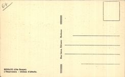 CPA Hendaye Osbervatoire Castle Abbadia