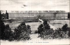 CPA Pau the Barracks Bernadotte Militaria Plane