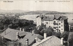 CPA Cote Saint Jean de Luz Vue prise d Aice Errota