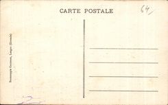 CPA La Cote basque Saint Jean de Luz Le Pont du Chemin de fer et la Rhune