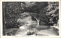 CPA Saint Jean Foot of Fort Bridge Eyharaberry