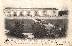 CPA Pau Caserne High Plants Militaria