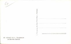 CPA Bidart Vue generale La Cote vers Biarritz