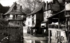 CPA Salies de Bearn Vieux quartier sur le Saleys
