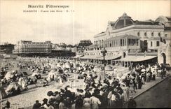 CPA Biarritz Pittoresque Biarritz Plage des Rois