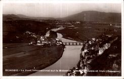 CPA Behobie the International Bridge on Bidassoa