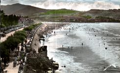 CPA Hendaye With far Fontarabie