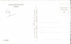 CPA St Jean Foot Port Church