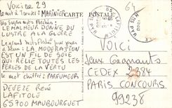 CPA Camp De Ger View of the Barracks and Castle water Militaria