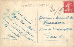 CPA St Jean Foot of Port View Entrance By Uhart Cize