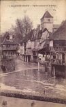 CPA Salies De Bearn Vieilles maisons sur le Saleys