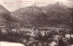 CPA Pierrefitte View from above on the city and the valley