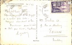 CPA Bagneres de Bigorre Coustours and I Church