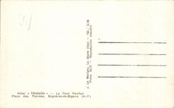 CPA Hotel Trianon the Small House Places Thermal baths Bagneres de Bigorre