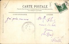 CPA Lourdes Preche devant le Rosaire