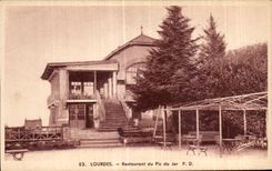 CPA Lourdes Restaurant du Pic du Jer