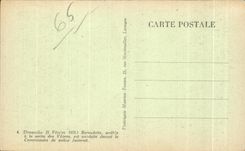 CPA (Dimanche Fevrier) Bernadette arretee a la Sortie des Vepres est Conduite devant le Commissaire de police jacomet