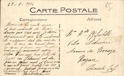 CPA Gavarnie Retour du Cirque Ane Donkey