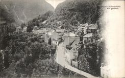 CPA St Sauveur les Bains Vue generale