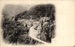 CPA Saint Sauveur Les Bains Vue Generale