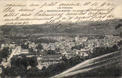 CPA the Pyrenees Bagneres De Bigorre View (Is)