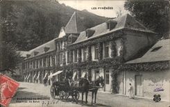 CPA the Pyrenees Bagneres de Bigorre Thermal baths of Hello