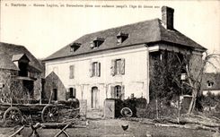 CPA Bartres House or Bernadette passed her childhood jusqu has old twelve years