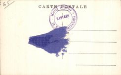 CPA Bartres House or Bernadette passed her childhood jusqu has old twelve years