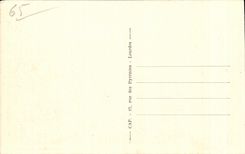 CPA Argeles Vue sur les Pyrenees et la terrasse du Syndicat d Initiative