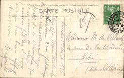 CPA Tarbes Vue aux L Adour et les Pyrenees