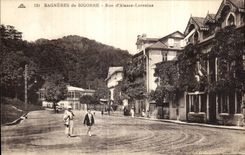 CPA Bagneres de Bigorre Street Lorraine Alsace