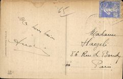 CPA Gedre District Of Church At the Bottom a Corner Of the Circus De Gavarnie Breach Of Roland