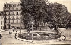 CPA Bagneres de Bigorre the Walk of Coustous Hotel Rebated joint