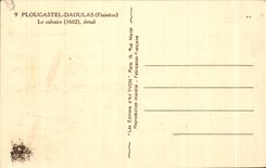 CPA Plougastel Daoulas (Finistere) Le calvaire detail