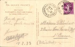 CPA Bretagne Plougastel Daoulas (Finistere) Le Calvaire cote Est