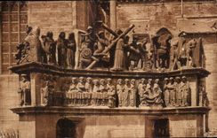 CPA Plougastel Daoulas Calvaire de (Cote Sud) Sur la piate torme