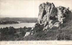 CPA Environs De Brest Le Passage Les Rochers de I Imperatrice