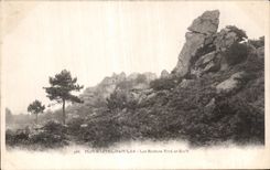 CPA Plougastel Daoulas Les Rochers Tour ar Roc h