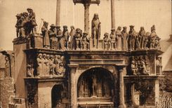 CPA Plougastel Daoulas Calvaire de 1602 (Cote ouest) 