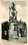 CPA Bretagne Plougastel Daoulas (Finistere) Le Calvaire Croas ar vossen (Croix de peste)