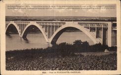 CPA Pont de Plougastel Daoulas