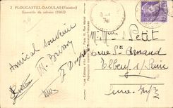 CPA Plougastel Daoulas (Finistere) Ensemble du calvaire