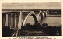 CPA Plougastel Daoulas Pont De Plougastel Par La Societe Anoyme Des