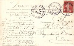 CPA Environs de Brest Plougastel Le Calvaire Enfants