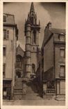 CPA Bretagbe Morlaix (Finistere) L Eglise Saint Melaine