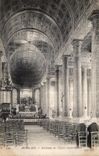 CPA Morlaix Interieur de I Eglise Saint Martin